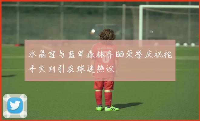 水晶宫与蓝军森林齐晒荣誉庆祝枪手失利引发球迷热议